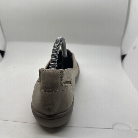 Bass Shoes Womens 8.5M Silliant Fisherman Tan Slip On Casual Comfort Wedge Heels - Picture 14 of 15